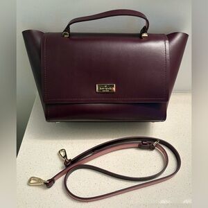 Kate Spade Deep Purple Satchel